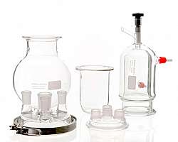 Vidrarias e equipamentos de laboratório